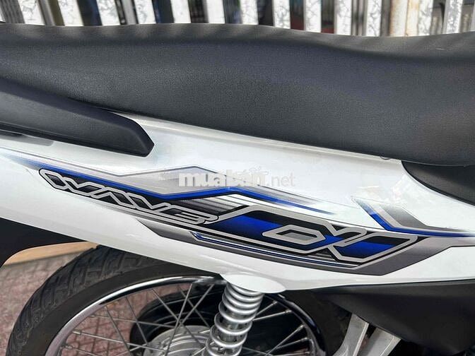 Honda Wave A110 2023 Trắng zin êm keng đẹp