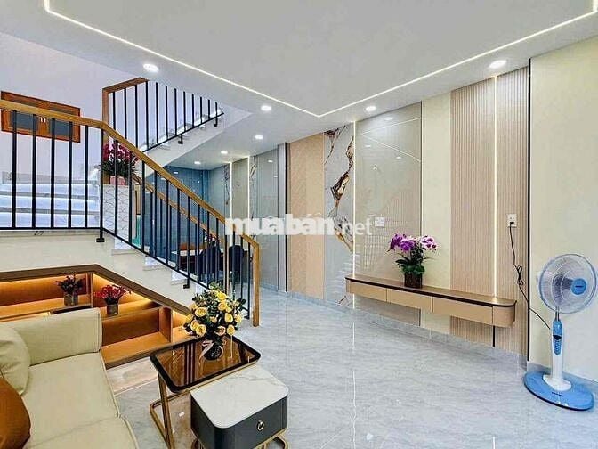 cho thuê nhà 748/ thống nhất (4x8) trệt , lầu , 2pn , 2wc nhà mới
