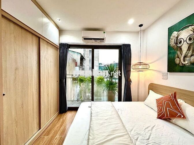 CHO THUÊ 1PN FULL NỘI THẤT BAN CÔNG NGAY 174 ĐỘI CẤN - BA ĐÌNH