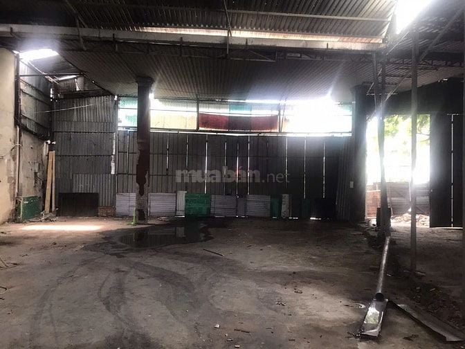 cho thuê kho xưởng mt tô ký ,ql1a .xe container ra vào thuận tiện