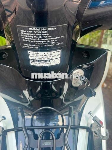 Honda Future fi 2025 Trắng đen 2100km