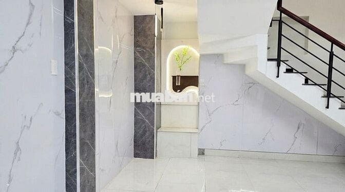 NHÀ MỚI 4 TẦNG HẺM XE HƠI LẠC LONG QUÂN Q.11 - NỞ HẬU TÀI LỘC 6.4M