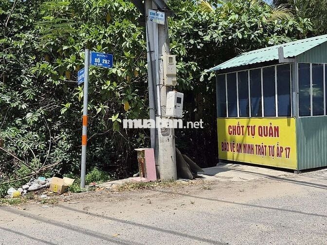 GIÁ CHỈ 1,6 TỶ -BÁN NHÀ  1 TRỆT 1 LẦU – 282 HÀ DUY PHIÊN, XÃ BÌNH MỸ