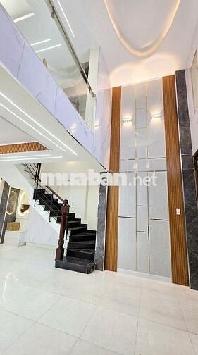 NHÀ MỚI 4 TẦNG HẺM XE HƠI LẠC LONG QUÂN Q.11 - NỞ HẬU TÀI LỘC 6.4M