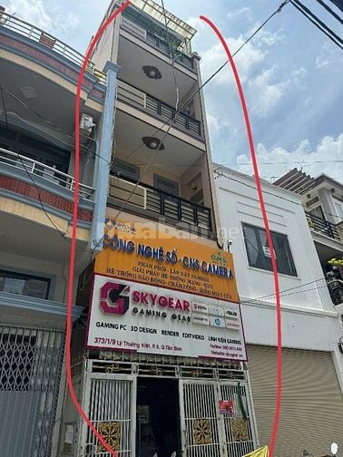 Bán nhà 5 tầng đường lý thường kiệt