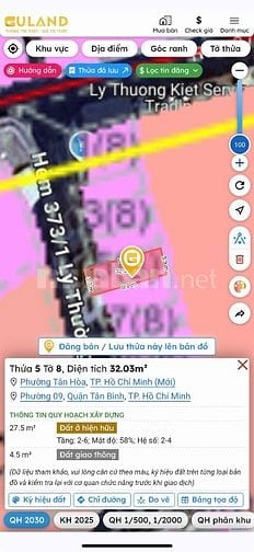 Bán nhà 5 tầng đường lý thường kiệt
