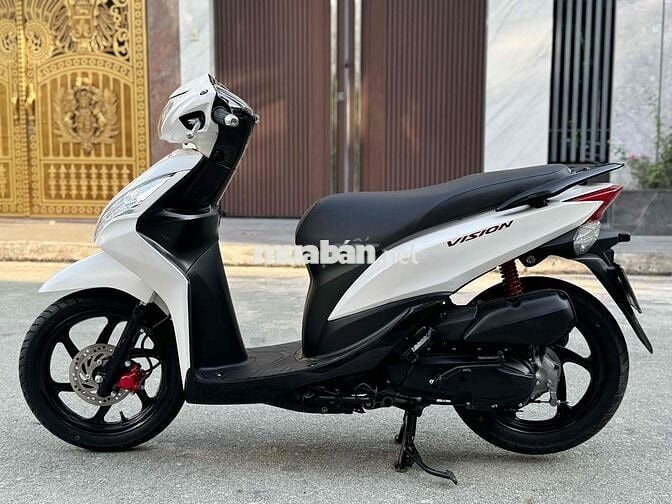 Honda Vision 2012 Trắng Smartkey Fi BSTP chính chu
