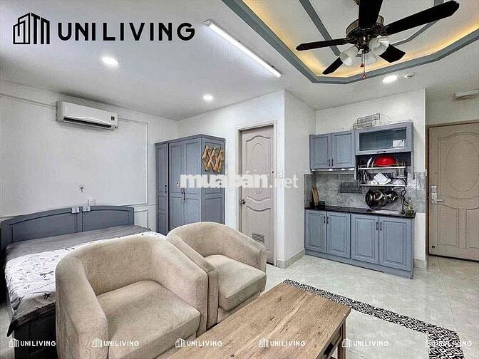 🎀CĂN HỘ STUDIO CỬA SỔ THOÁNG 40M2 THIẾT KẾ SANG, SẠCH SẼ FULLNT