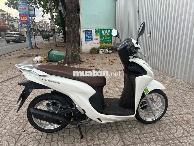 Honda Vision 2025 Trắng 6094 km