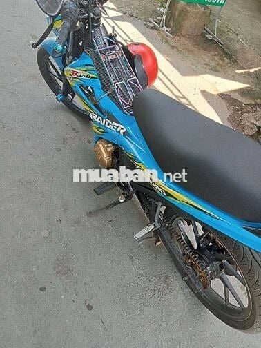 Suzuki Raider R150 Xanh Côn tay