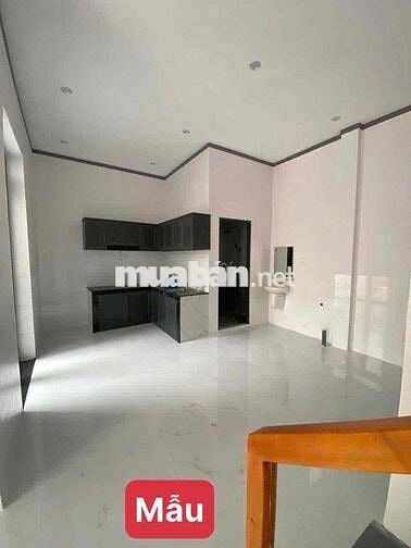 Nhà trệt lầu mới 7.7x12m 02phòng 2wc lộ ô tô đậu trước nhà gần Chợ