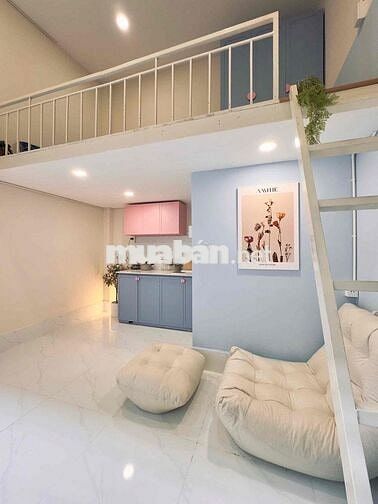 Duplex gác cao 2m thuận tiện di chuyển qua Phạm Văn Đồng, Kha Vạn Cân