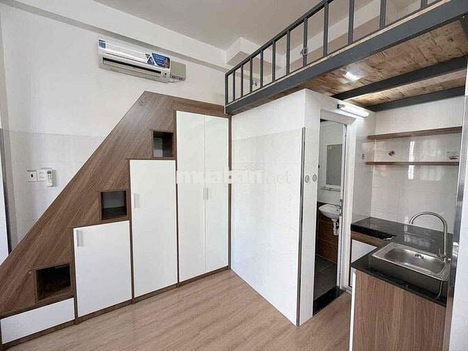 🎊 Toà nhà mới khai trương căn hộ Duplex full nội thất ngay giáp Quận 1
