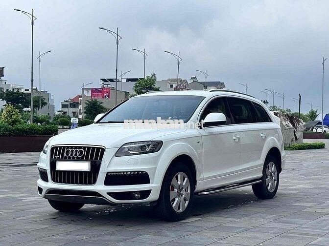 Audi Q7 2013 3.0 Tự động 7 cấp Trắng