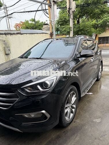 Hyundai Santafe 2016 Xăng Đen 144013 km