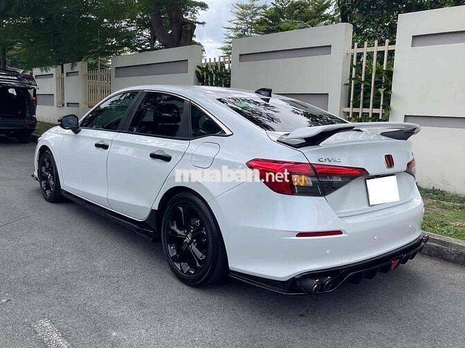 Honda Civic G 2022 Trắng Ghế da