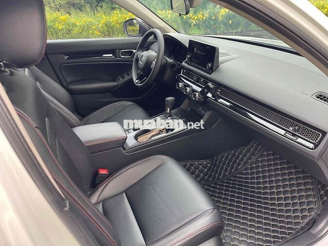 Honda Civic G 2022 Trắng Ghế da