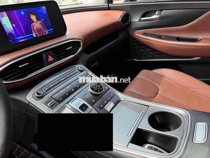 Hyundai Santafe Dầu Full Đặc Biệt 2021 Đen