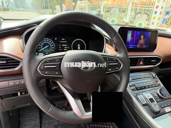 Hyundai Santafe Dầu Full Đặc Biệt 2021 Đen