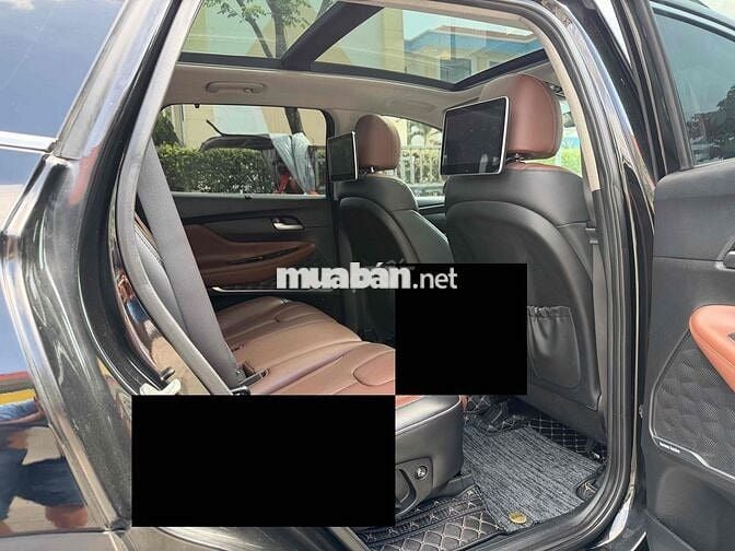 Hyundai Santafe Dầu Full Đặc Biệt 2021 Đen