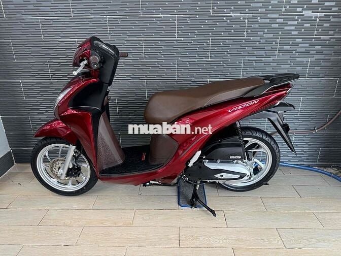 Honda Vision 2025 Cao Cấp màu Đỏ 5.000km