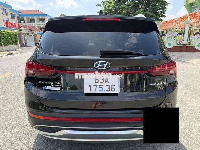 Hyundai Santafe Dầu Full Đặc Biệt 2021 Đen