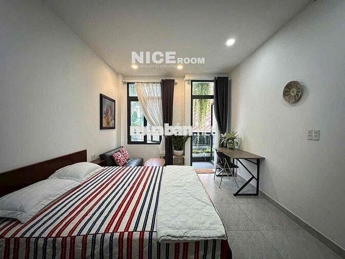 CĂN HỘ STUDIO BANCOL NHIỀU CÂY XANH GIẶT SẤY RIÊNG FULL_NỘI THẤT Q.1