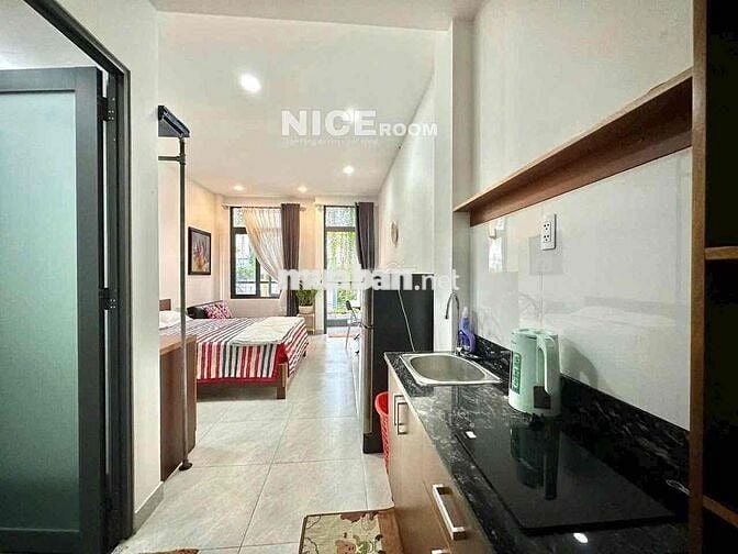 CĂN HỘ STUDIO BANCOL NHIỀU CÂY XANH GIẶT SẤY RIÊNG FULL_NỘI THẤT Q.1