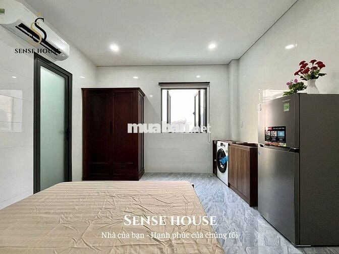 Studio mới 100% | Gò Dầu, Gần Aeon Tân Phú, Full NT, Có máy giặt riêng