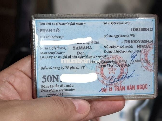 Yamaha Nozza Fi 2015 110cc Đen