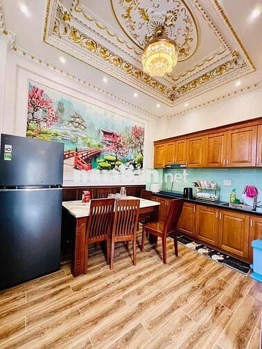 Cho Thuê Nhà Rẻ Có Thang Máy Quận 12 DT 5x16 1Trệt 3Lầu 4Pn 5Wc