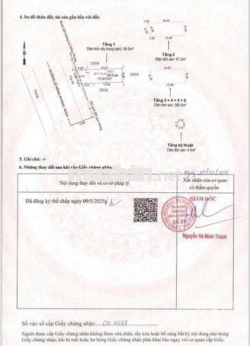 Tòa nhà 6 tầng đường Lê Hồng Phong kinh doanh sầm uất Dĩ An 