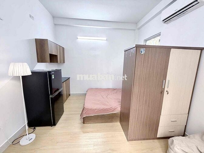 CHO THUÊ STUDIO CỬA SỔ THOÁNG MÁT FULL NỘI THẤT NGAY TRUNG TÂM QUẬN 3