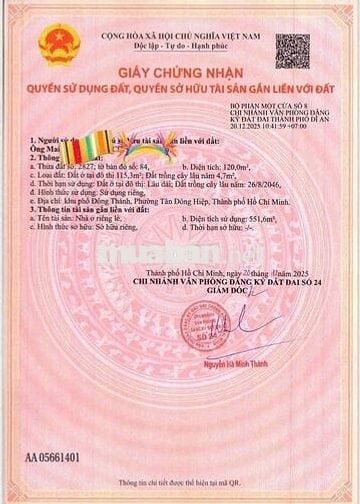 Tòa nhà 6 tầng đường Lê Hồng Phong kinh doanh sầm uất Dĩ An 