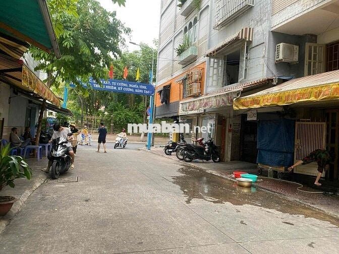 Bán gấp chung cư tầng trệt 92m2(hầm,lầu,lửng),đ.Tân vĩnh,p6,q4,HCM
