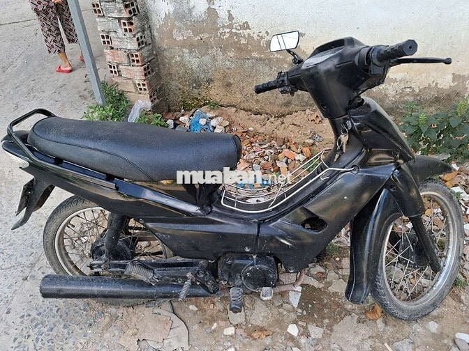 Xe máy Wave Trung Quốc số sàn màu Đen