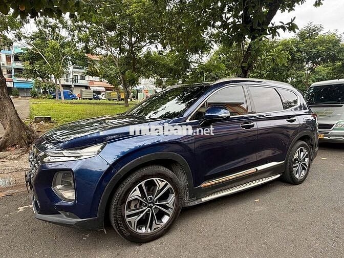 Hyundai Santa Fe 2019 Htrac 2.2D Xanh