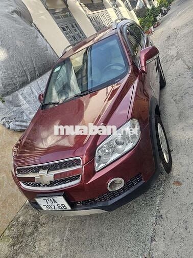 Chevrolet Captiva 2007 Số sàn 7 chỗ Đỏ
