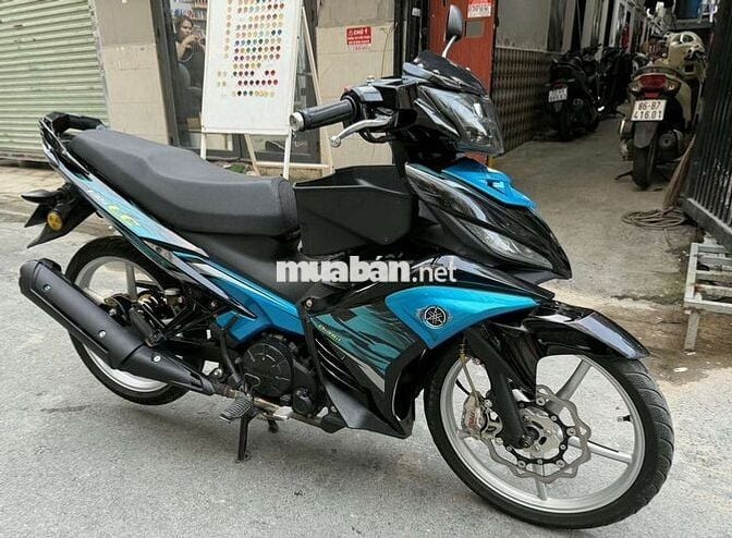 Yamaha Exciter 135 Đen Xanh Xe máy côn tay
