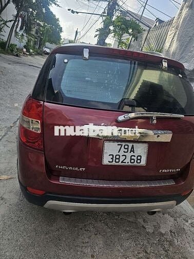 Chevrolet Captiva 2007 Số sàn 7 chỗ Đỏ