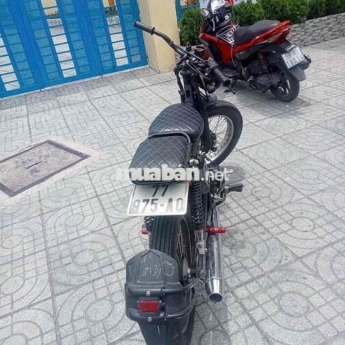 Honda Cub độ màu Đen