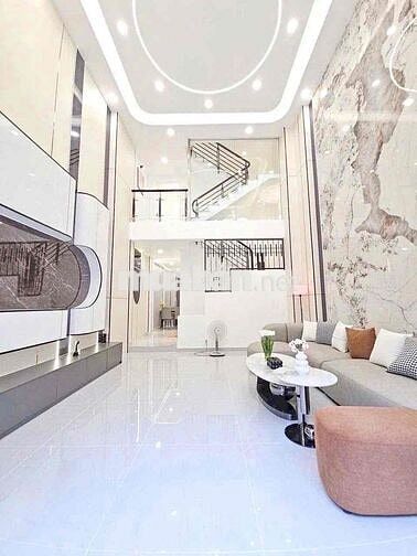 🛑Nhà mới sang trọng, cách 30m ra hẻm ô tô, 5 tầng (4.6x13m)