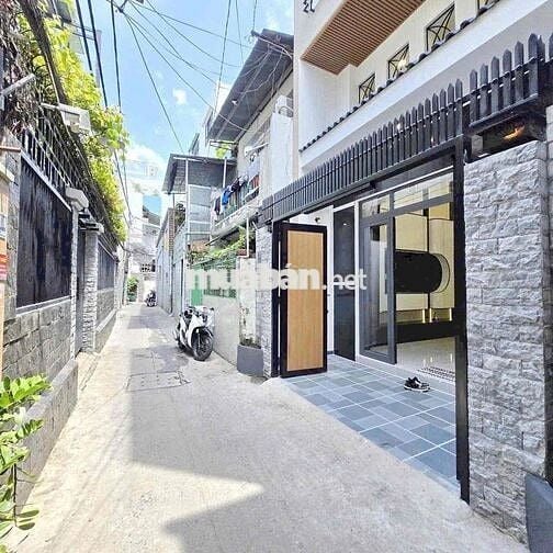 🛑Nhà mới sang trọng, cách 30m ra hẻm ô tô, 5 tầng (4.6x13m)