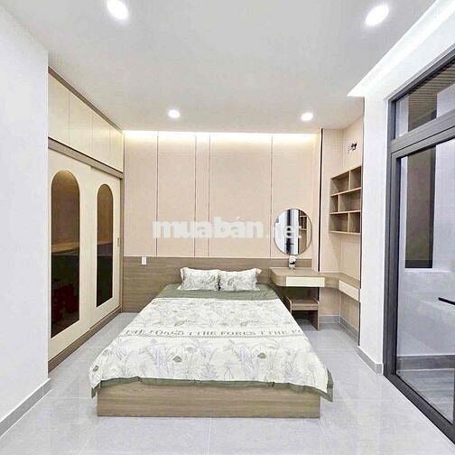 🛑Nhà mới sang trọng, cách 30m ra hẻm ô tô, 5 tầng (4.6x13m)
