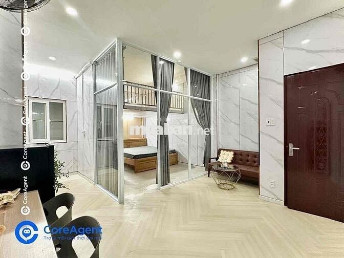 CHDV RỘNG 40m2 DẠNG DUPLEX 2 KHÔNG GIAN NGỦ Ở ĐƯỢC 4 NGƯỜI GẦN HUIT.