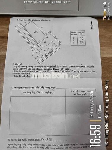 Bán Lô Góc 360m2- chỉ từ 6 Tỷ- Trung Tâm Đức Trọng- Sát sân bay LK.