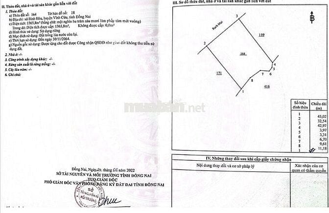 BÁN ĐẤT NN - QUY HOẠCH 100% ĐẤT ODT – KHU TĐC BÌNH HÒA, P. TÂN TRIỀU