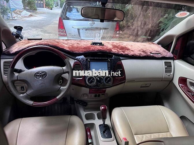 Toyota Innova V 2008 Số tự động 7 chỗ BSTP giá rẻ