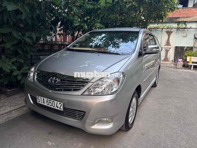 Toyota Innova V 2008 Số tự động 7 chỗ BSTP giá rẻ