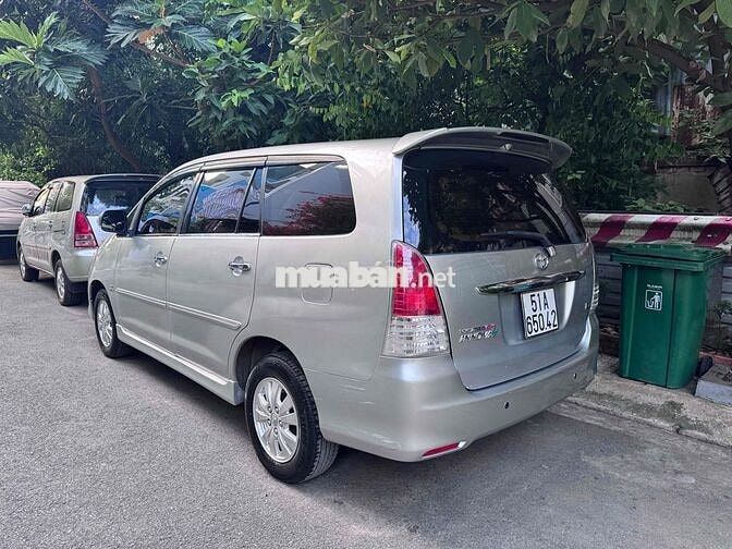 Toyota Innova V 2008 Số tự động 7 chỗ BSTP giá rẻ